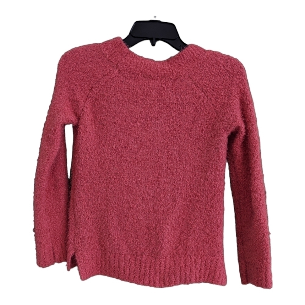 ASPEN Kids Fuzzy Heart sweater Medium (10-12) Luxury - Picture 3 of 4